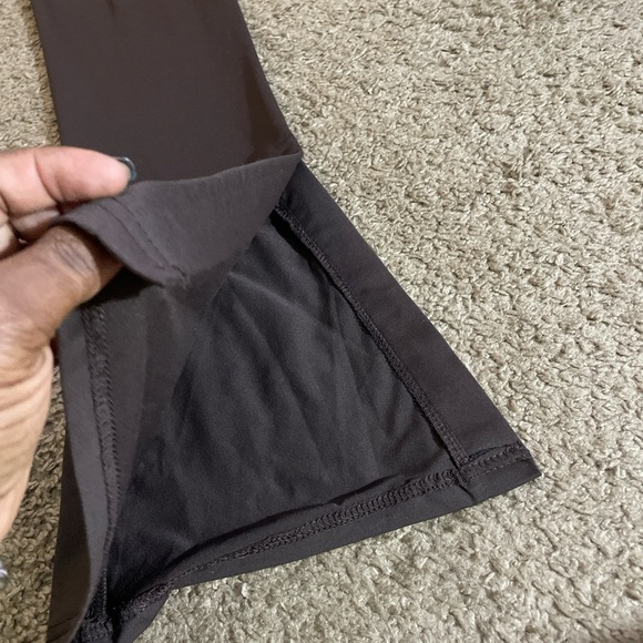 Black Flared Yoga Pants - Picture 2 of 3